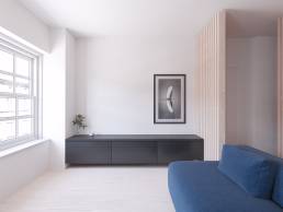 London Apartment 3D Archviz Living Area