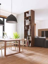 Scandinavian Apartment 3D Archviz Living and Dinning Area