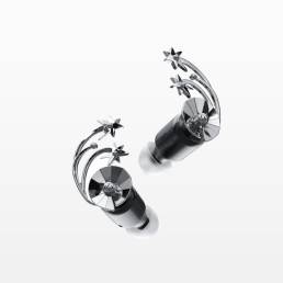 planet beyond earbuds 3d product visualization 15 silver