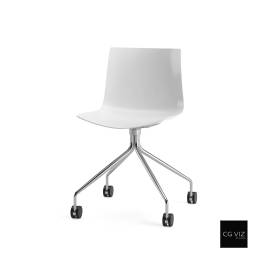 Rendered Preview of Arper Catifa 46 Chair 3D Model by CG Viz Studio