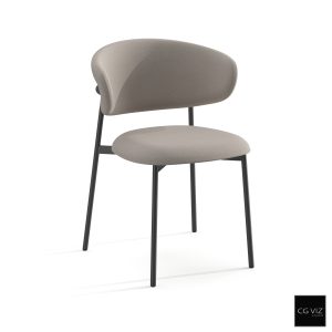 Rendered Preview of Calligaris Oleandro Chair 3D Model