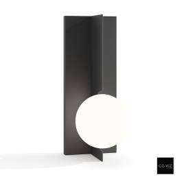 Rendered Preview of Circa Orbel Wall Sconce 3D Model