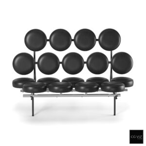 Herman Miller Nelson Marshmallow Sofa (3D Model)