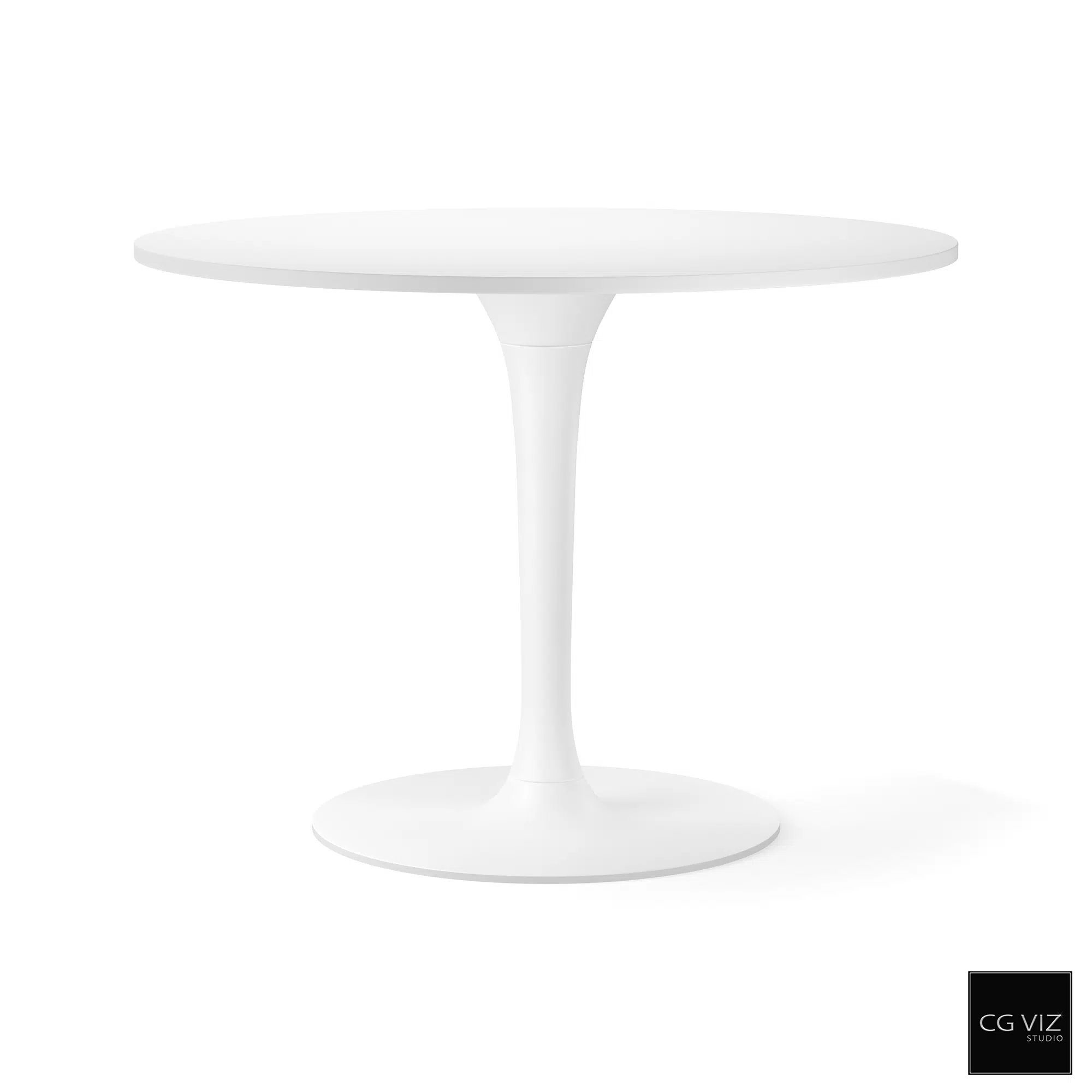 Rendered Preview of IKEA Docksta Table 3D Model by CG Viz Studio