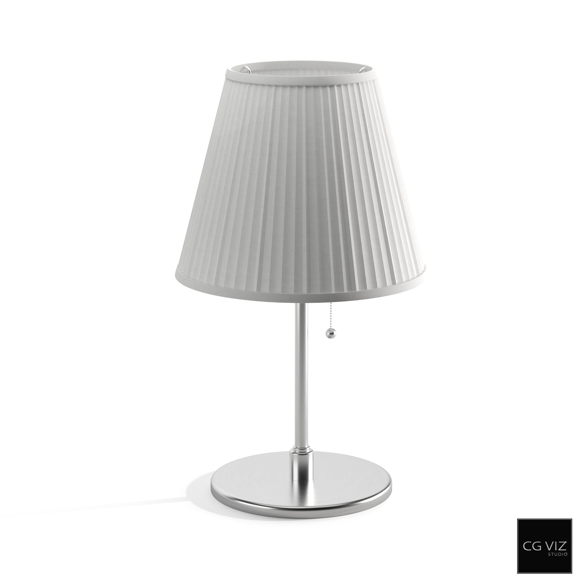 Rendered Preview of Ikea Kryssmast Table Lamp 3D Model