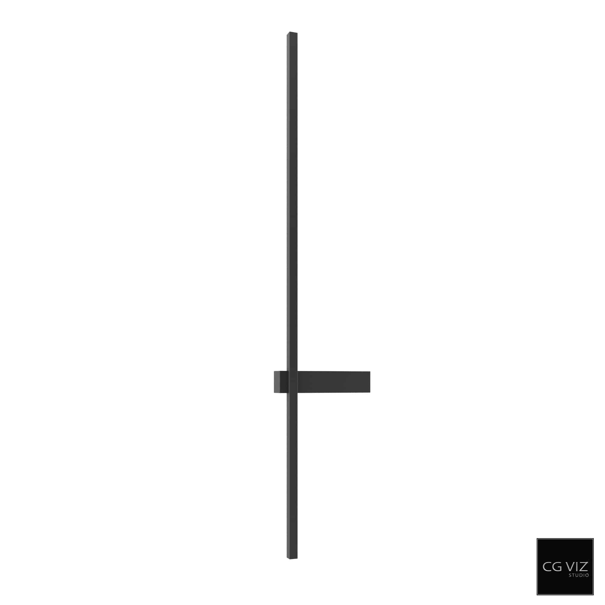 Rendered Preview of Litfad Linear Wall Light Sconce 3D Model