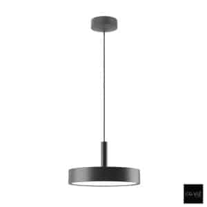 Rendered Preview of LP Slim Round Suspended Pendant Lamp 3D Model