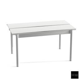 Wireframe View of Muuto Linear Steel Table 3D Model