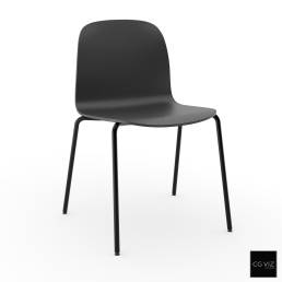 Rendered Preview of Muuto Visu Chair Tube Base 3D Model