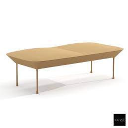 Rendered Preview of Muuto Oslo Bench 3D Model