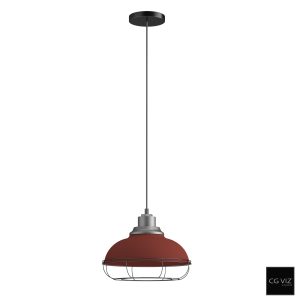 Rendered Preview of Rejuvenation Carson Cord Pendant With Cage 3D Model