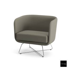 Rendered Preview of Rockwell Club Chair 3D Model