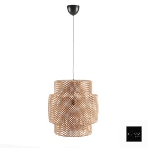 Rendered Preview of SINNERLIG Bamboo Pendant Lamp by CG Viz Studio