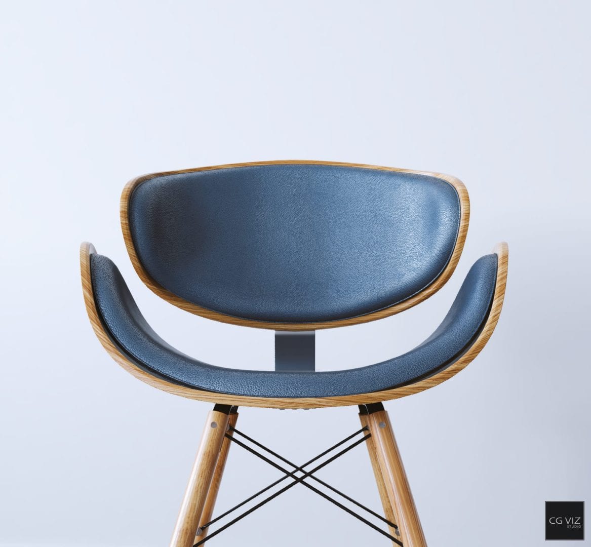 corvus madonna chair 3d model 01